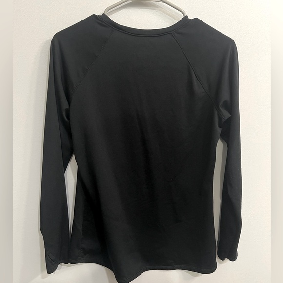 ClimateRight by Cuddl Duds - Long Sleeve T-Shirt - Black - Small - Picture 2 of 3